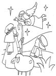 coloriage enfant Noel
