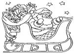 coloriage enfant Noel