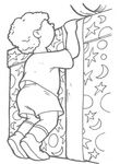 coloriage enfant Noel