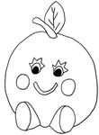 coloriage enfant Fruits Legumes