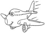 coloriage enfant Avions