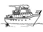 coloriage enfant Bateaux