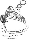 dessin enfant Bateaux