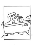 coloriage enfant Bateaux