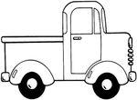 coloriage enfant Camions