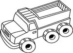 coloriage enfant Camions