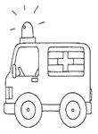 dessin enfant Camions