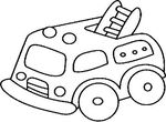 coloriage enfant Camions