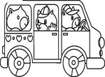 coloriage enfant Camions