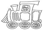 coloriage enfant Trains