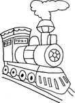 dessin enfant Trains