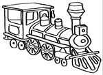 coloriage enfant Trains