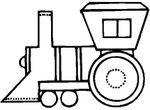 coloriage enfant Trains