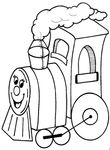 coloriage enfant Trains